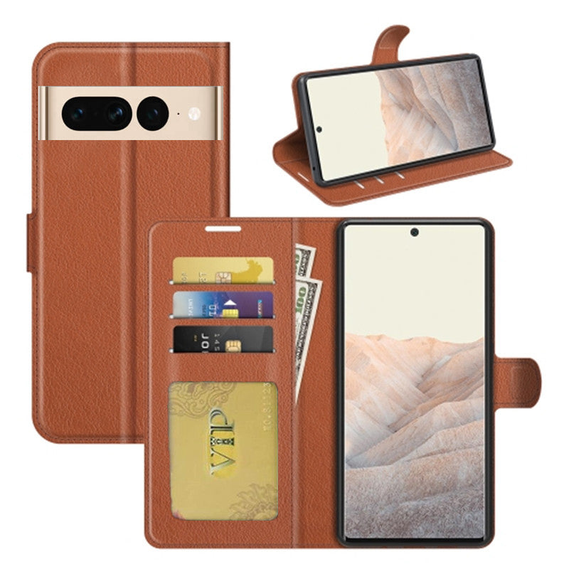 Leather Folio Wallet Case for Google Pixel 7 Pro Leather Folio Wallet Case for Google Pixel 7 Pro